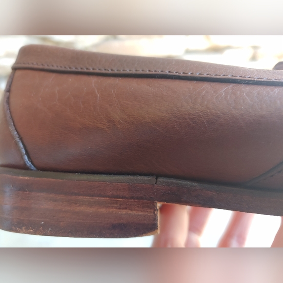 Vintage Paul Stuart Brown Leather Buckle Penny Loafers | Preppy, Formal - Picture 16 of 17